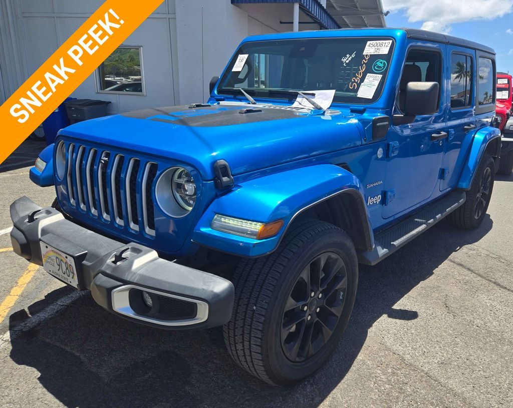 2021 Jeep Wrangler 4xe Unlimited Sahara 4xe at Choice Automotive, photo 1