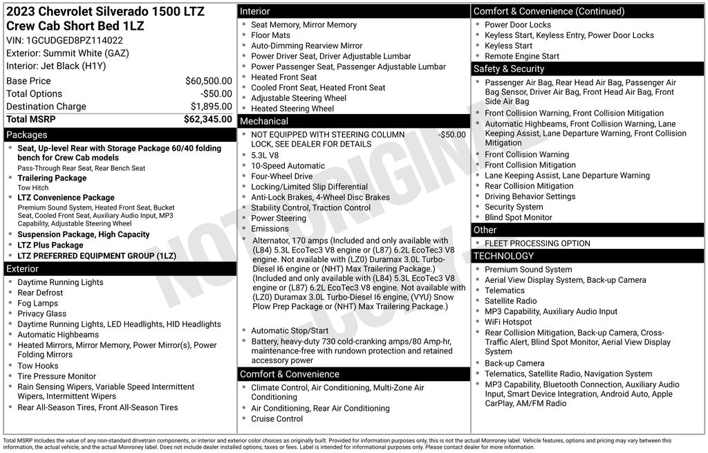 2023 Chevrolet Silverado 1500 LTZ - Photo 6