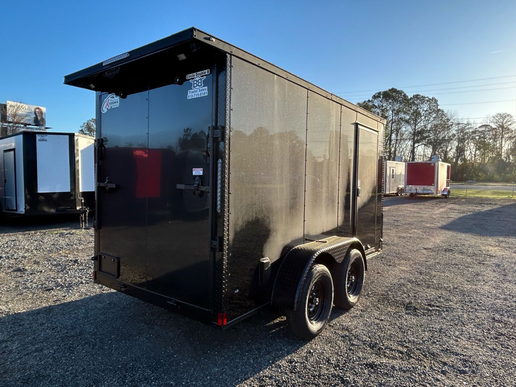 2026 6 X 12 Xtreme Blackout with Rear Spoiler