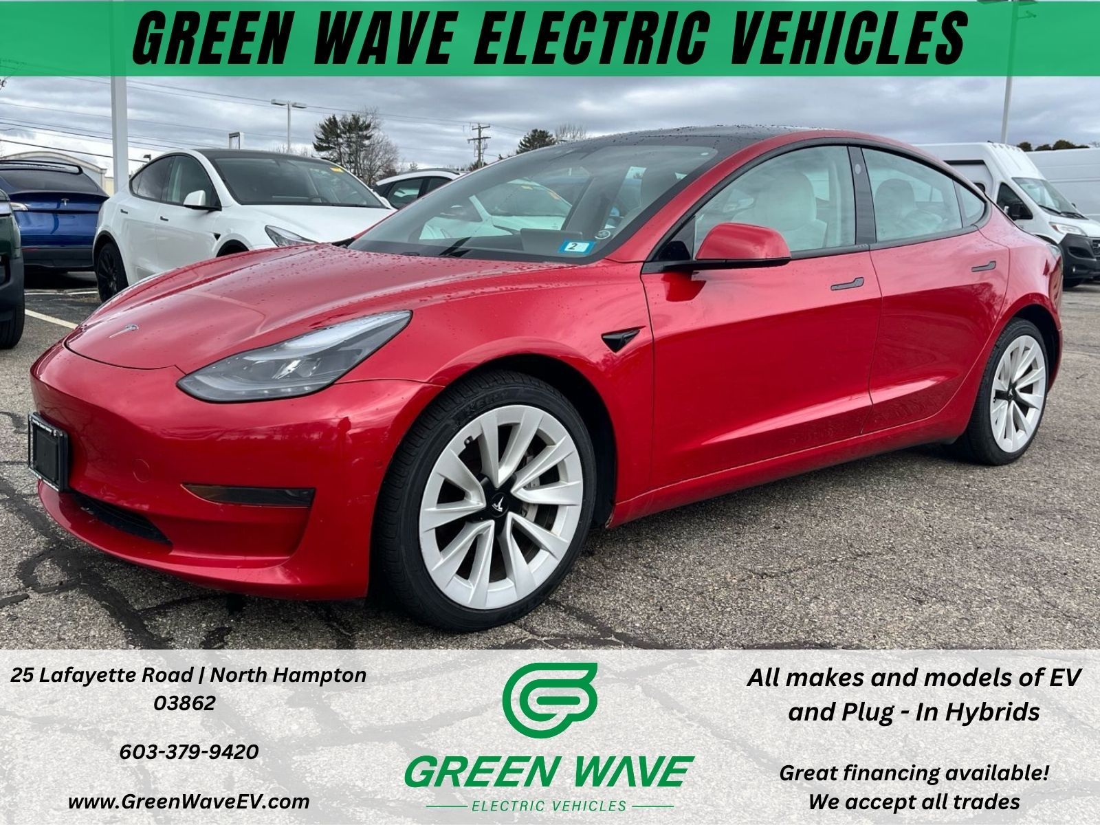 2021 Tesla Model 3 Standard Range Plus RWD