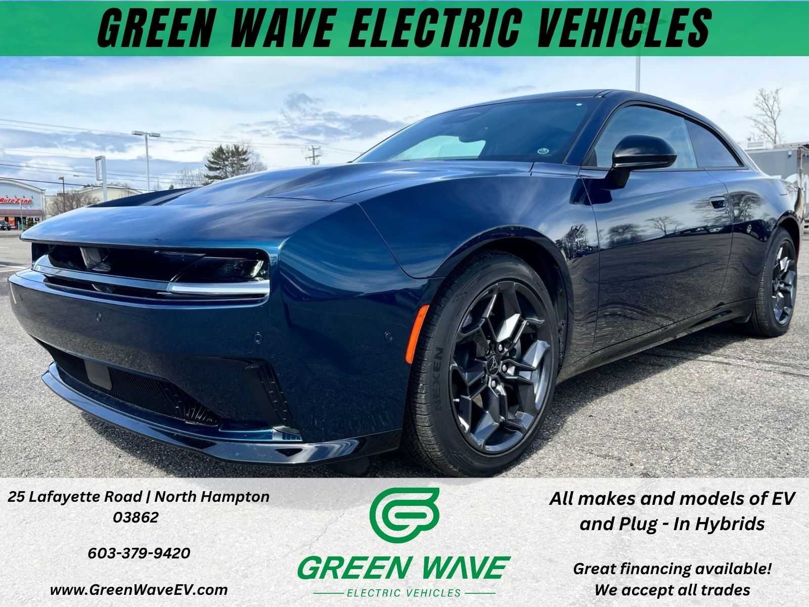 Black 2025 Dodge Charger Daytona R/T AWD Coupe All-Wheel Drive Automatic