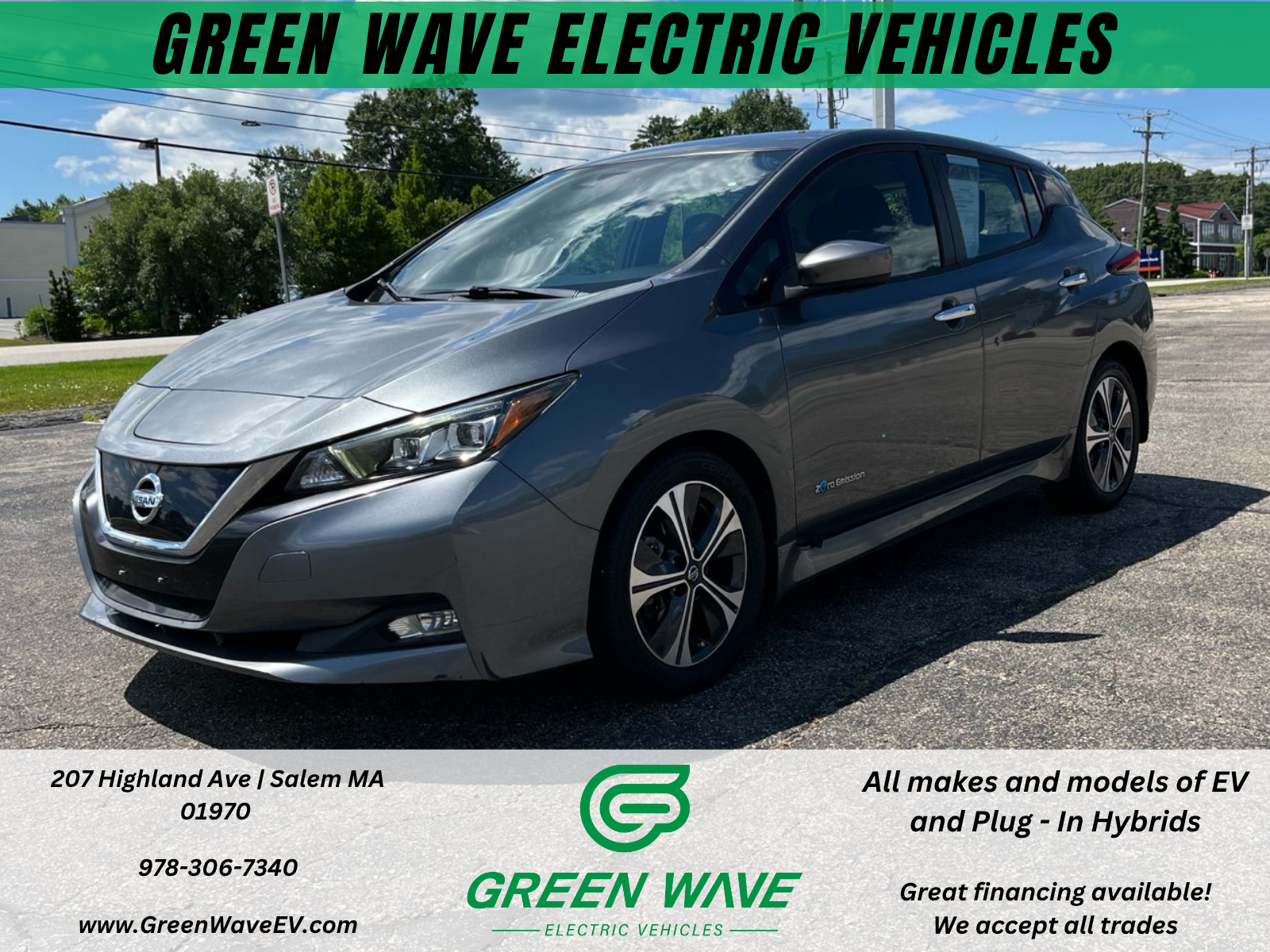 2018 Nissan Leaf SV's photo