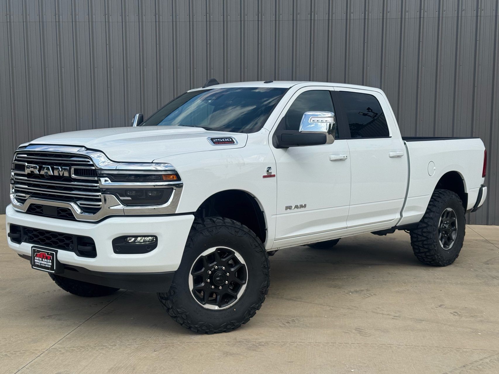 White 2026 RAM 2500 Pickup Truck Four-Wheel Drive 8-Speed Automatic