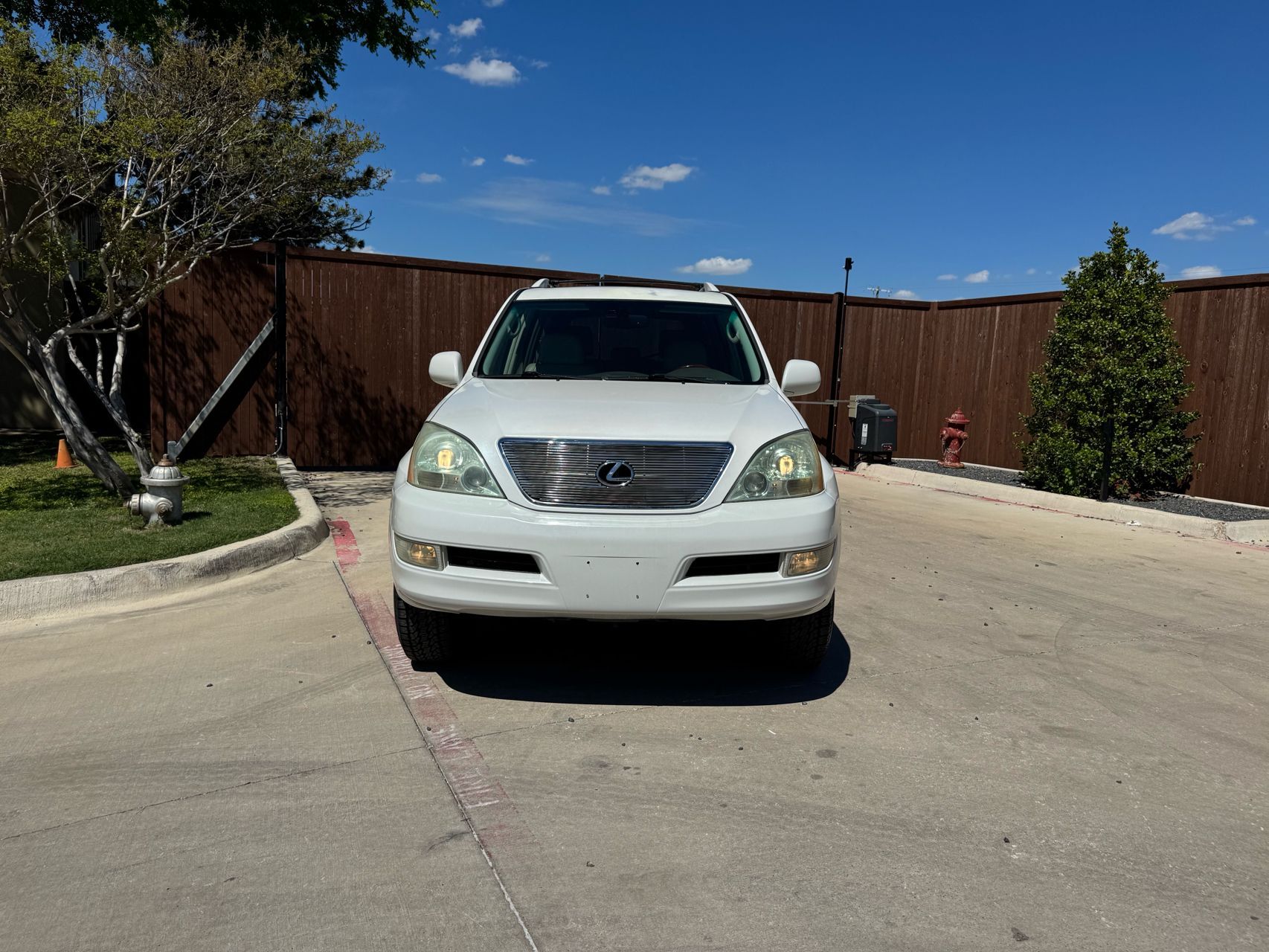 White 2008 Lexus GX 470 4WD SUV / Crossover All-Wheel Drive 5-Speed Automatic