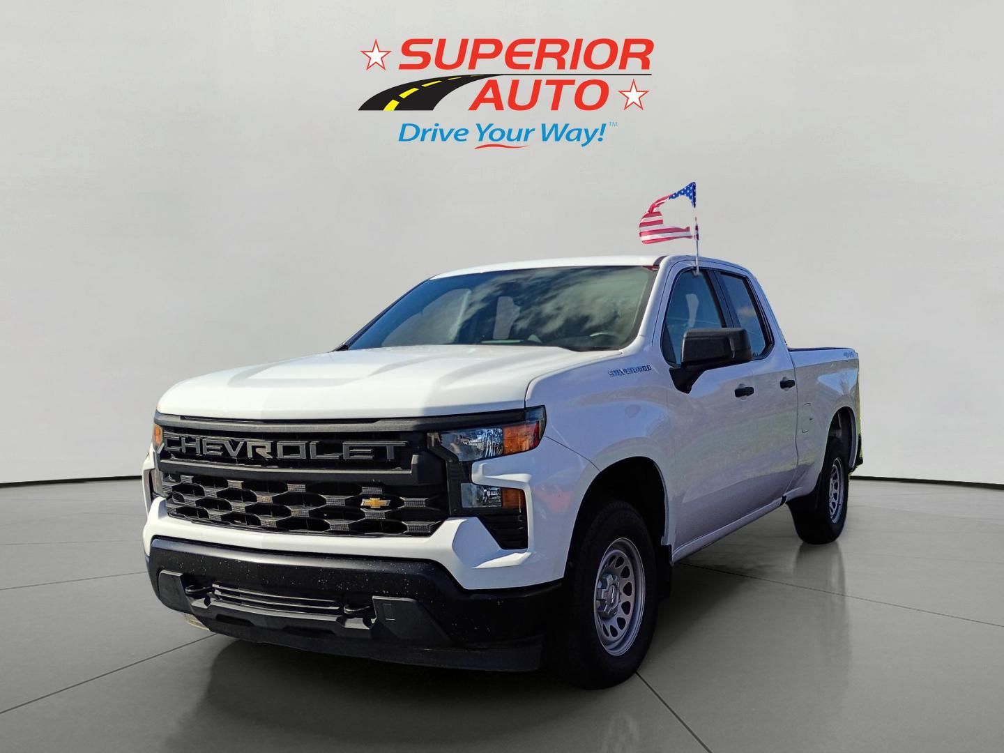 2023 Chevrolet Silverado 1500 4WD Double Cab Standard Bed WT