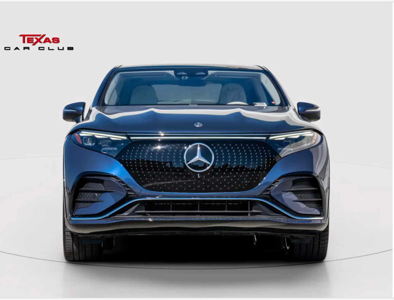 Blue 2023 Mercedes-Benz EQS 450 4MATIC AWD Sedan All-Wheel Drive Automatic