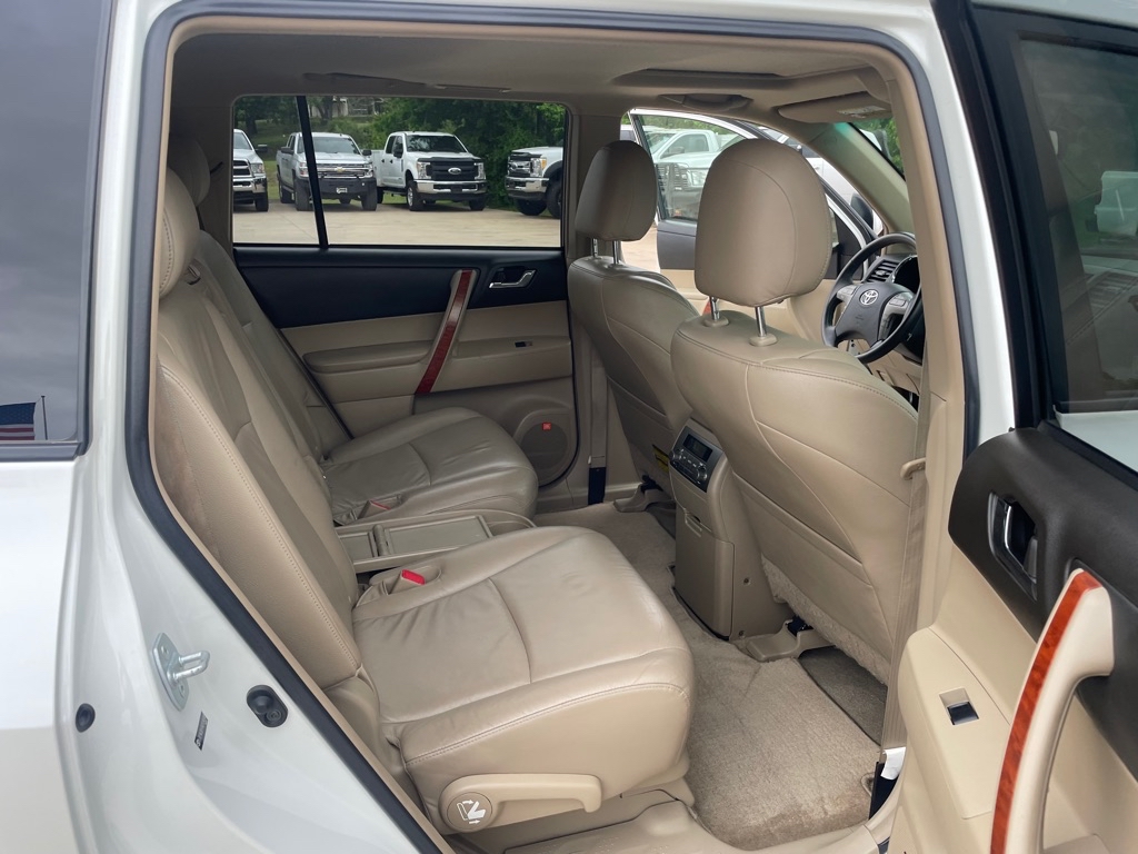 Used 2010 Toyota Highlander Limited V6 White JTEYK3EH1A2104348