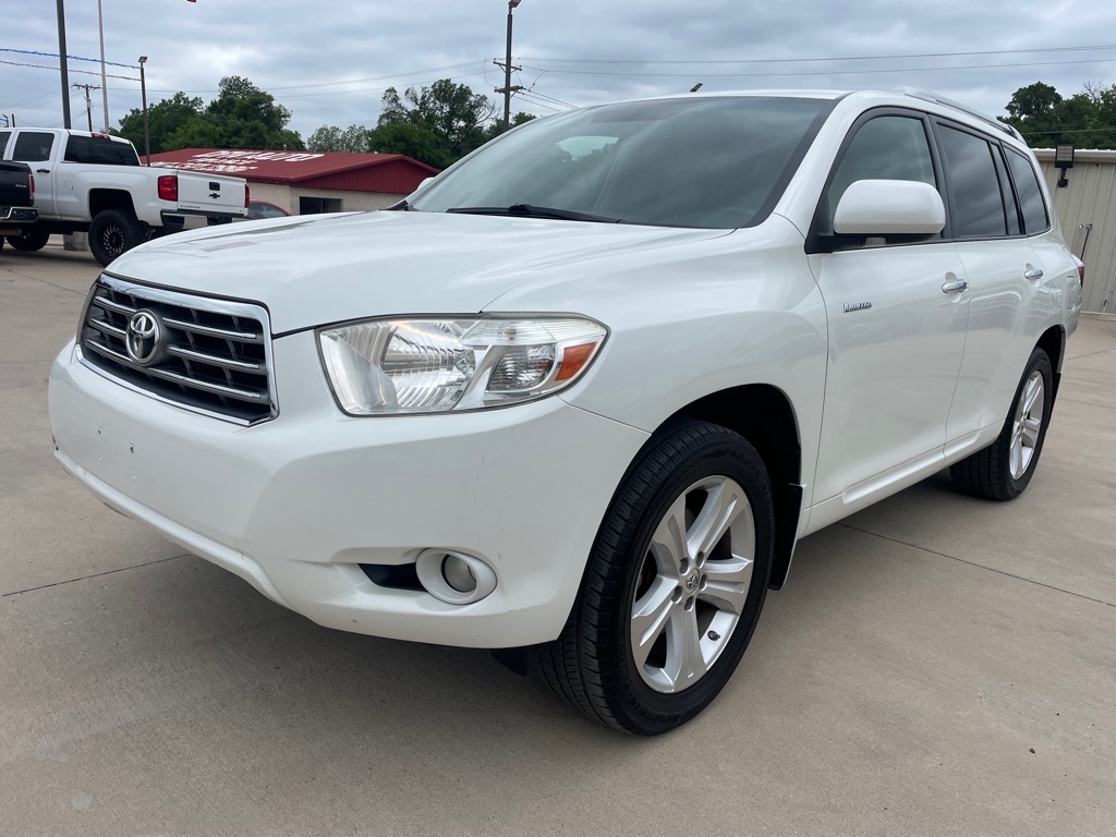 Used 2010 Toyota Highlander Limited V6 White JTEYK3EH1A2104348